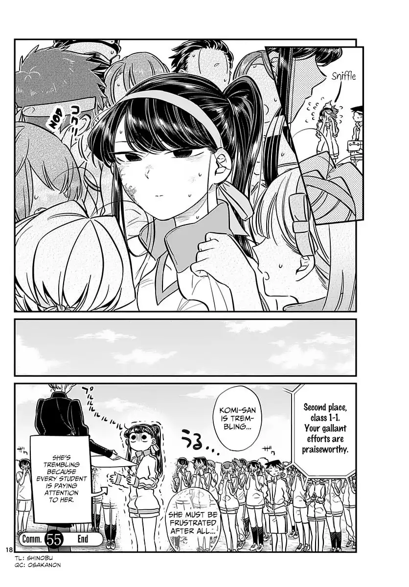 Komi-san wa Komyushou Desu Chapter 55 18